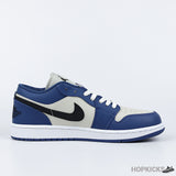 Air Jordan 1 Low French Blue College Grey (Premium Batch) - Photo 3