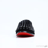 CL Black Dandelion Spikes Loafer - Photo 3