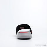 Air Jordan Hydro 4 Black Fire Red Cement Grey Slides - Photo 3