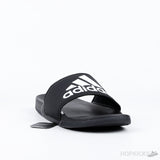 Adidas Adilette Comfort Slides Black White - Photo 2