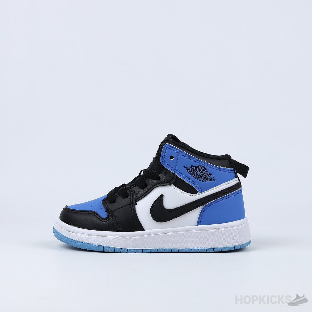 Kids Jordan 1 Retro High OG UNC Toe (Premium Plus Batch)