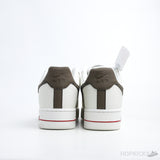 Air Force 1 Low Id White Brown Red (Dot Perfect) - Photo 8