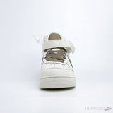 Air Force 1 High ID White Light Brown Red - Photo 2