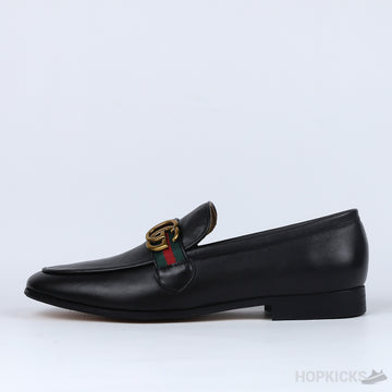 Gucci Men's Donnie Leather Loafers (Dot Perfect)