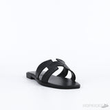 Hermes Oran Sandals Black (Premium Batch) - Photo 2