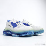 Bale*ciaga Faded Triple S Clear Sole Blue White - Photo 7