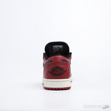 Air Jordan 1 Low Black Gym Red - Photo 3