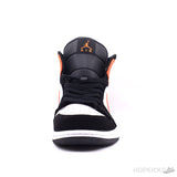 Air Jordan 1 Mid Black Starfish - Photo 7