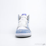 Air Jordan 1 Retro High Hyper Royal Smoke Grey (Premium Batch) - Photo 2
