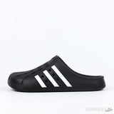 Adidas unisex Adult Adilette Clogs Slide Sandal Black (Premium Plus Batch) - Photo 1