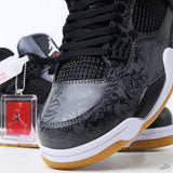 Air Jordan 4 Retro 'Black Laser' (Premium Plus Batch) - Photo 9