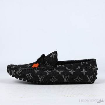 LV Driver Mocassin Black