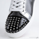 CL Lou Spikes Low Sneakers White Black - Photo 11
