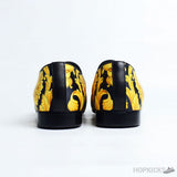 Versace Barocco Print Silk Slippers - Photo 10