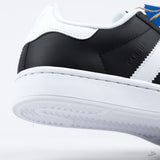 Adidas Campus Leather Black White - Photo 10