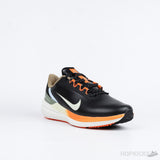 Nike Air Winflo 9 Black Green Safety Orange - Photo 2