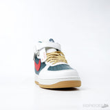 Nike Air Force 1 Mid Sail Green Red (Premium Batch) - Photo 2