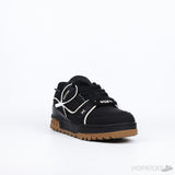Louis Vuitton Trainer Maxi Black Brown Suede (Premium Batch) - Photo 2