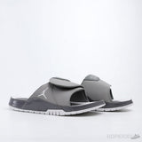 Air Jordan Hydro 6 Retro Grey White Slides - Photo 12