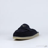 Prada Suede Sabots Navy (Premium Plus Batch) - Photo 2