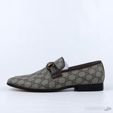 Gucci Supreme Canvas Horsebit Web Loafer (Dot Perfect) - Photo 1