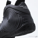 CDG x Air Foamposite One Plus Black - Photo 11