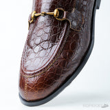 Gucci Jordaan Crocodile Loafer Brown (Dot Perfect) - Photo 11