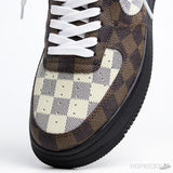 LV x Air Force 1 Low Virgil Abloh Brown Black Sole - Photo 11