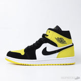 Air Jordan 1 Mid Yellow Toe (Premium Plus Batch) - Photo 1