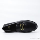 Versace Black Leather Metal Logo (Dot Perfect) - Photo 6