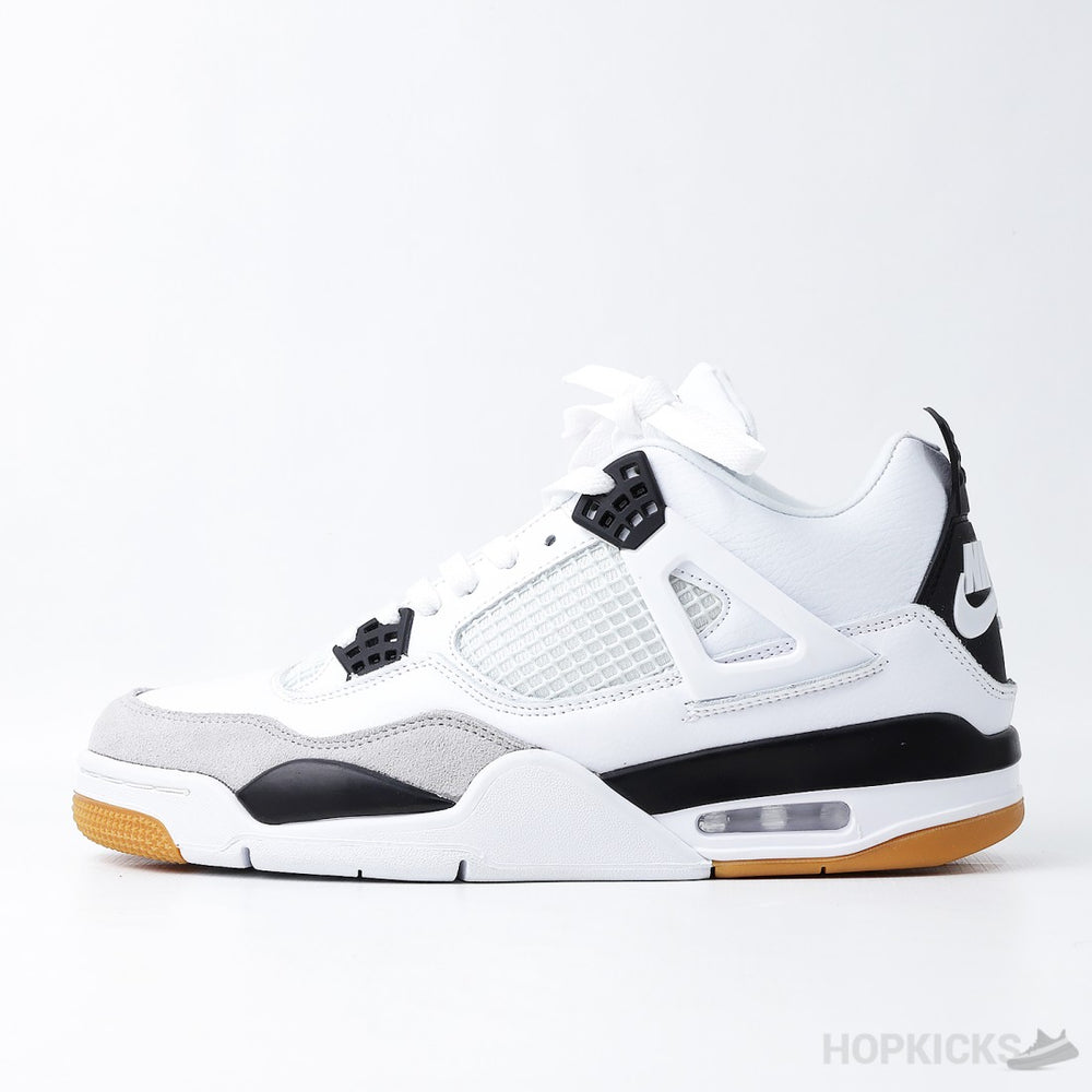 Air Jordan 4 x Nike SB Military Black (Slight Stain)