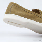 LoroPiana Summer Walk Loafers Suede Beige - Photo 22