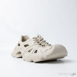 Bale*ciaga HD Lace-Up Sneakers Beige (Premium Plus Batch) - Photo 2