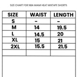 Nike NBA Miami Heat Mixtape Swingman Shorts - Photo 4