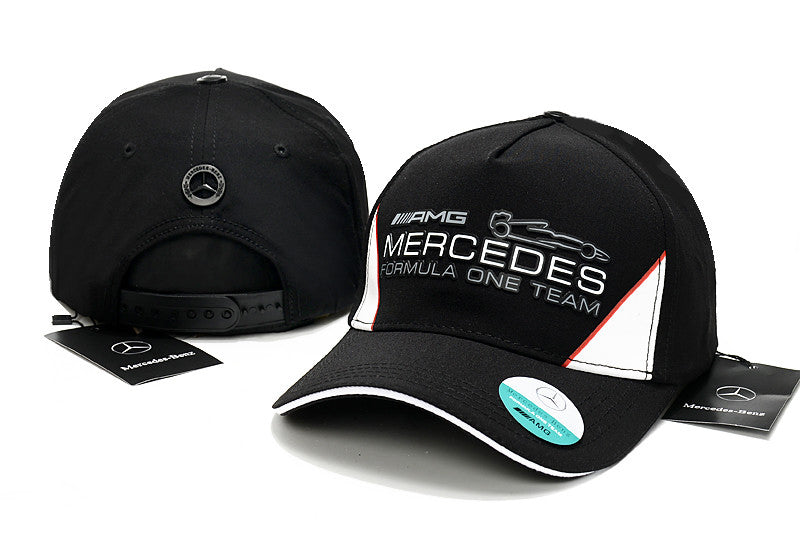 Mercedes black cap