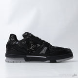 LV Trainer x Nigo Black Denim (Dot Perfect) - Photo 2