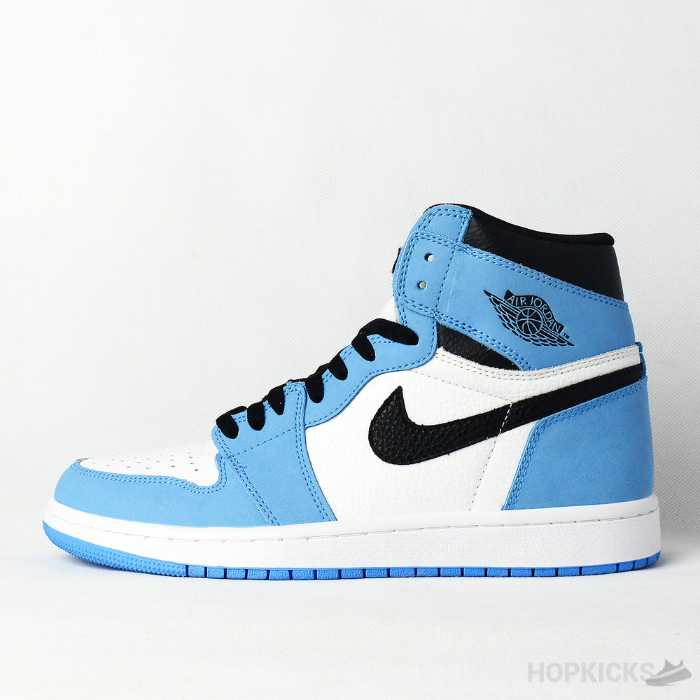 Air Jordan 1 Retro High White University Blue Black