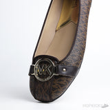 Michael Kors Lillie Moccasin Flats Brown (Dot Perfect) - Photo 8