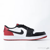 Air Jordan 1 Retro Low OG Black Toe (Premium Plus Batch) - Photo 3