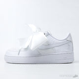 Nike Air Force 1 Low White Bow - Photo 1