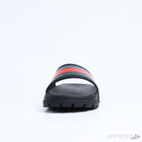 Gucci Web Slide Sandal Black - Photo 3
