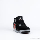 Air Jordan 4 Black Canvas (Premium Batch) - Photo 2