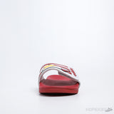 Adilette Core Red White Slides - Photo 2