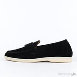 Loro Piana Black Summer Charm Loafer (Premium Batch) - Photo 1