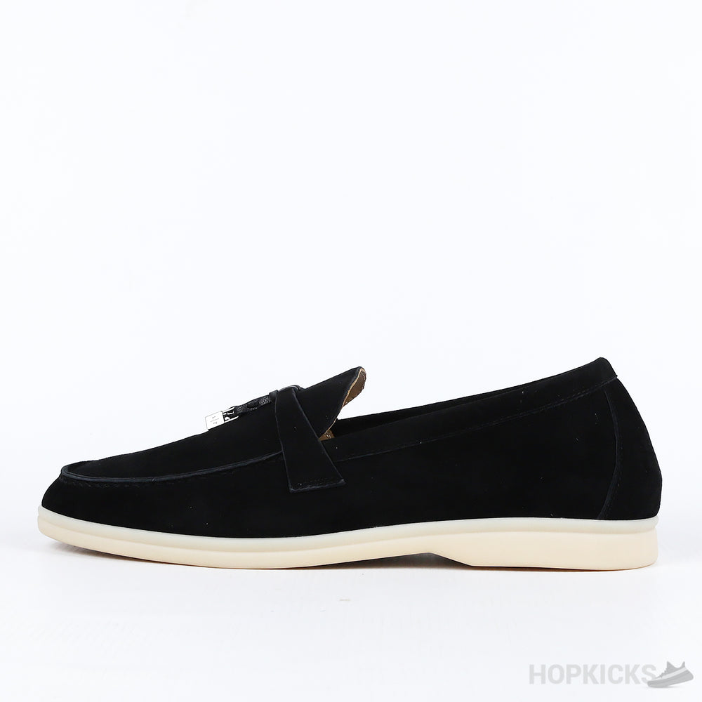 Loro Piana Black Summer Charm Loafer (Premium Batch)