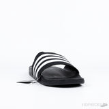 Adidas Adilette Comfort Slides Core Black Cloud White - Photo 2