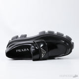Prada Monolith Black Loafers (Dot Perfect) - Photo 4