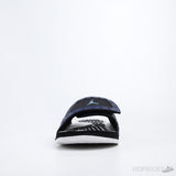 Air Jordan Hydro 13 Retro Midnight Navy Blue Black Slides - Photo 2