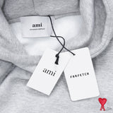 AMI Paris Ami de Coeur Organic-Cotton Hoodie (Premium Batch) - Photo 6