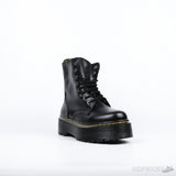 Dr Martens Jadon Black Leather Max (Premium Plus Batch) - Photo 2